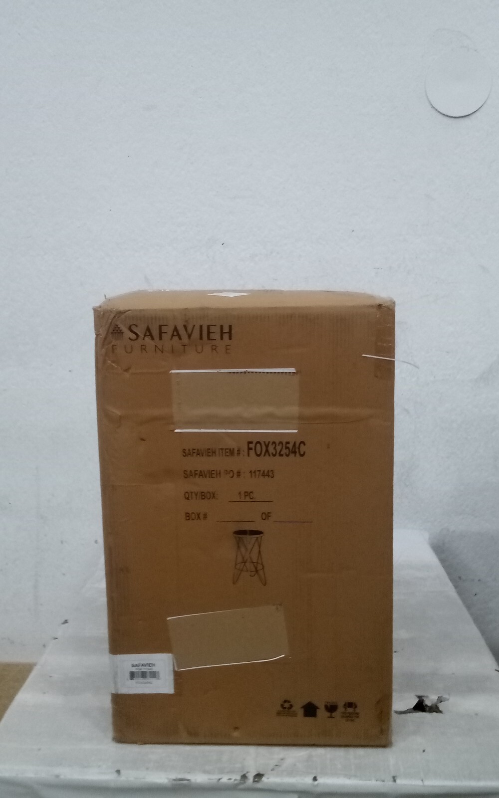 Safavieh Lorna Gold Leaf Bar Stool, Reduced Price 2172727377 FOX3254C