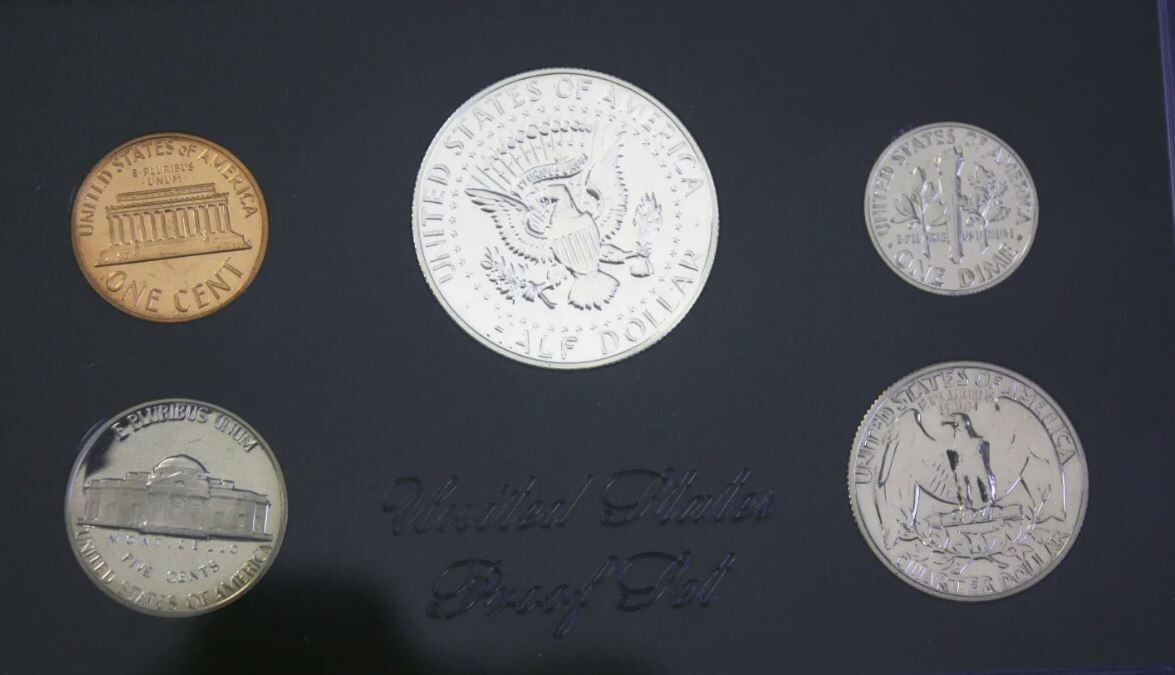 1968-S | US Mint Proof Set | 5 Coins | Original Packaging OGP |