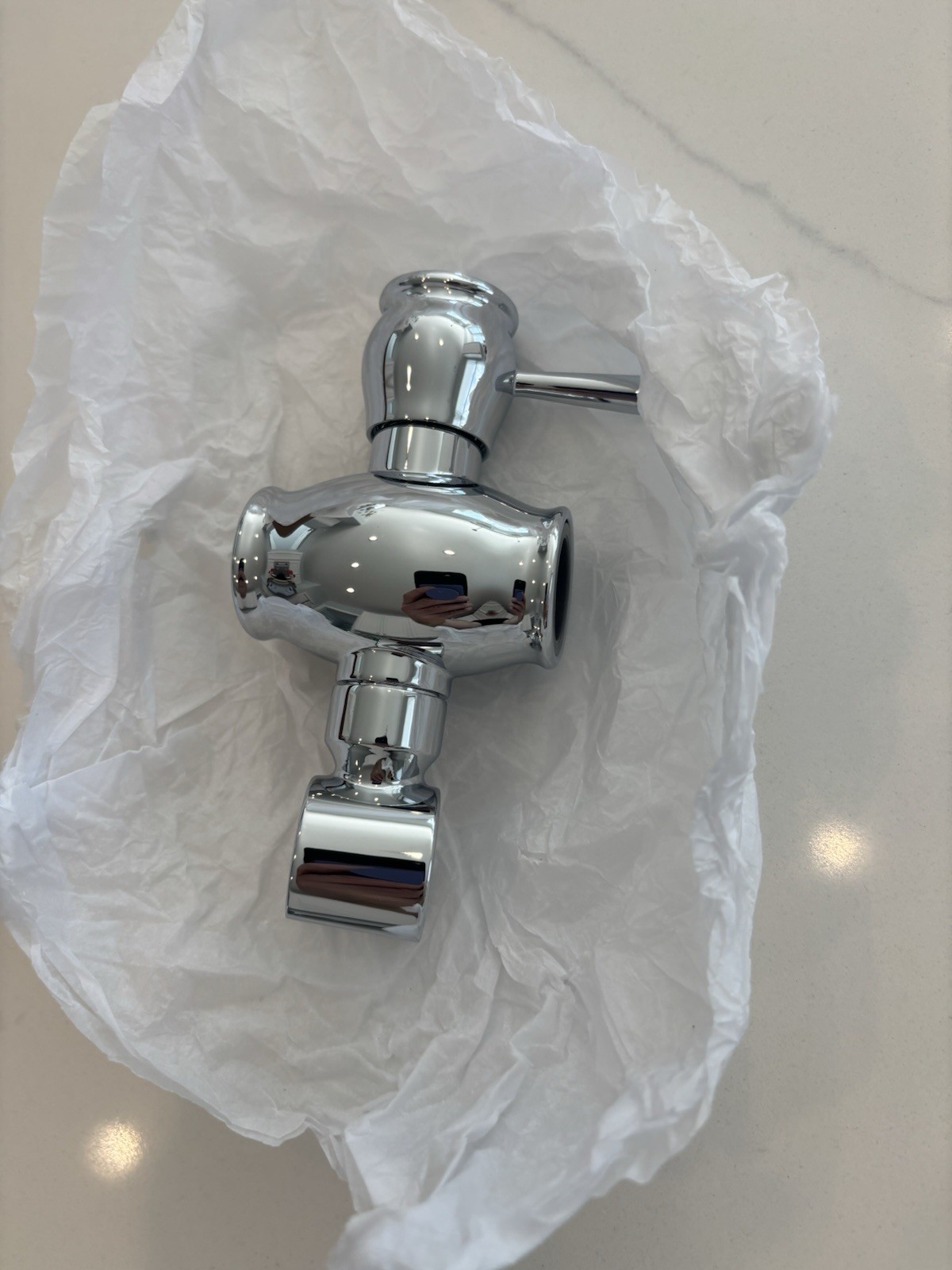 Delta Wall Mount Hand Shower Unit - 57085 - Chrome - New - READ - BLEM