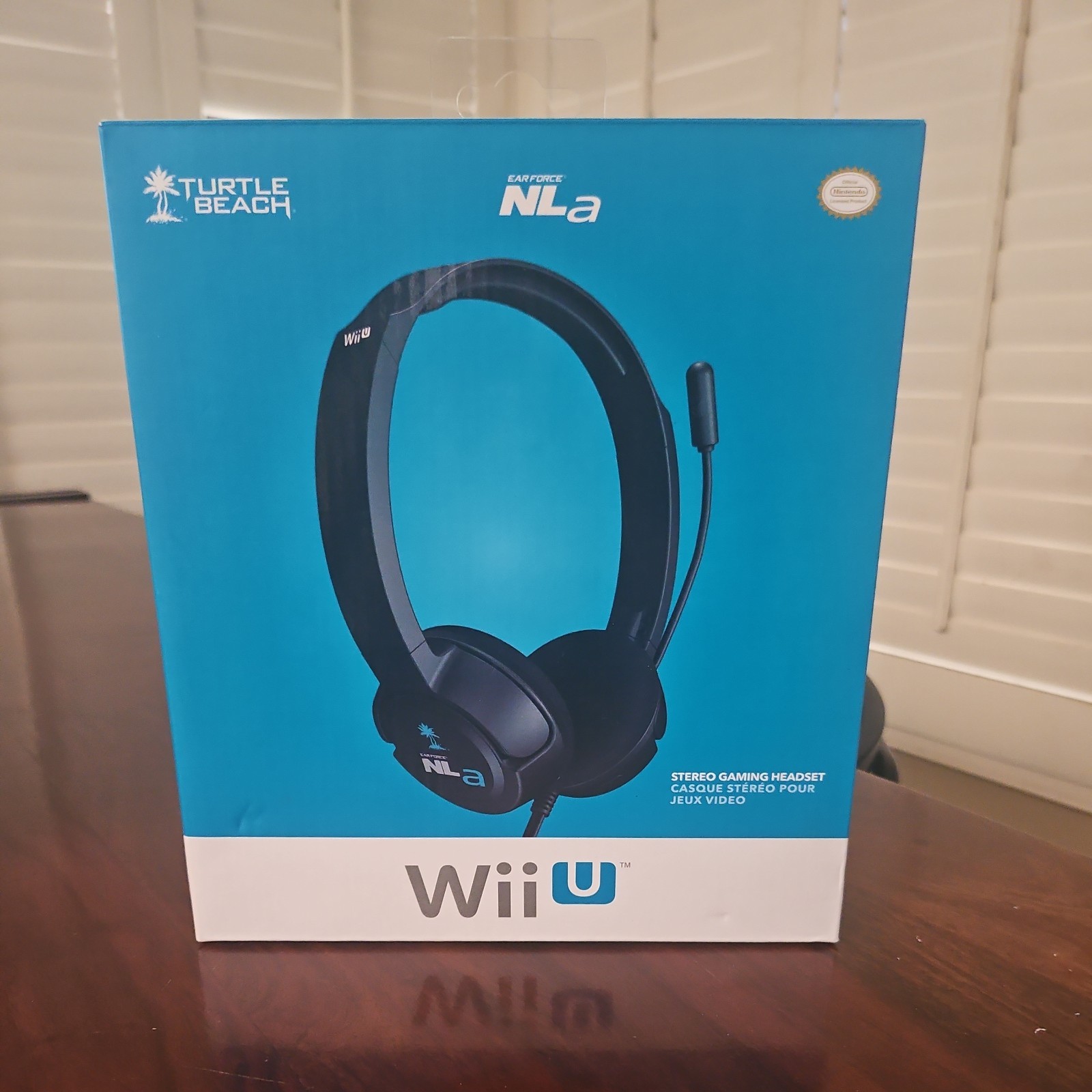 Turtle Beach EarForce NLA WiiU Gaming Headset New Open Box