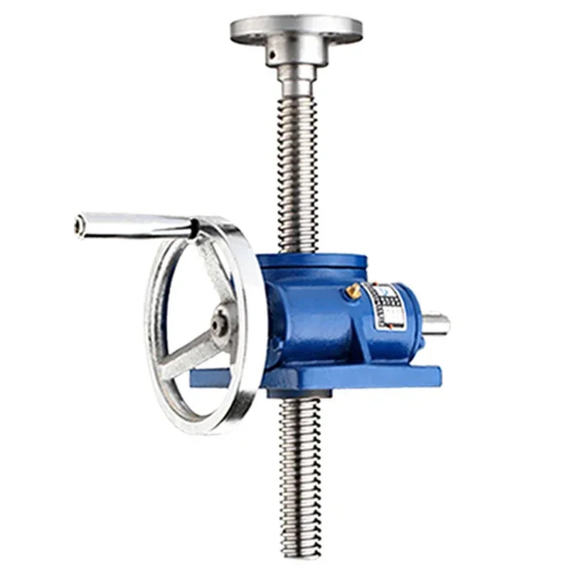 SWL Screw Jack Turbo Worm Screw Hand Crank Manual Electric Turbo Lift 0.5T