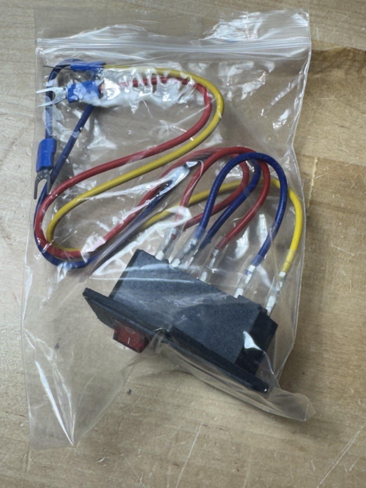 BIQU 15A 250V Rocker Switch Power Socket Kit w/ Fuse & Illuminated IEC320 C14