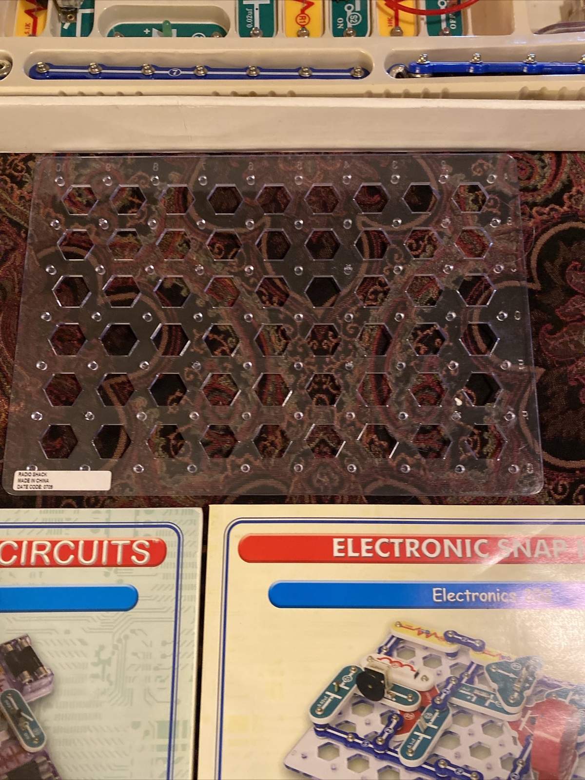 ELECTRONIC SNAP CIRCUITS by ELENCO Model SC-300 USED KIT DR TOY UNTESTED