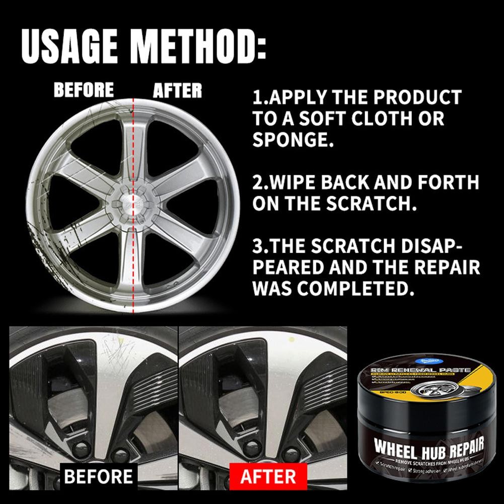 .&Wheel Hub Refurbishment Paste Polishing Agent Rim Renewal Paste