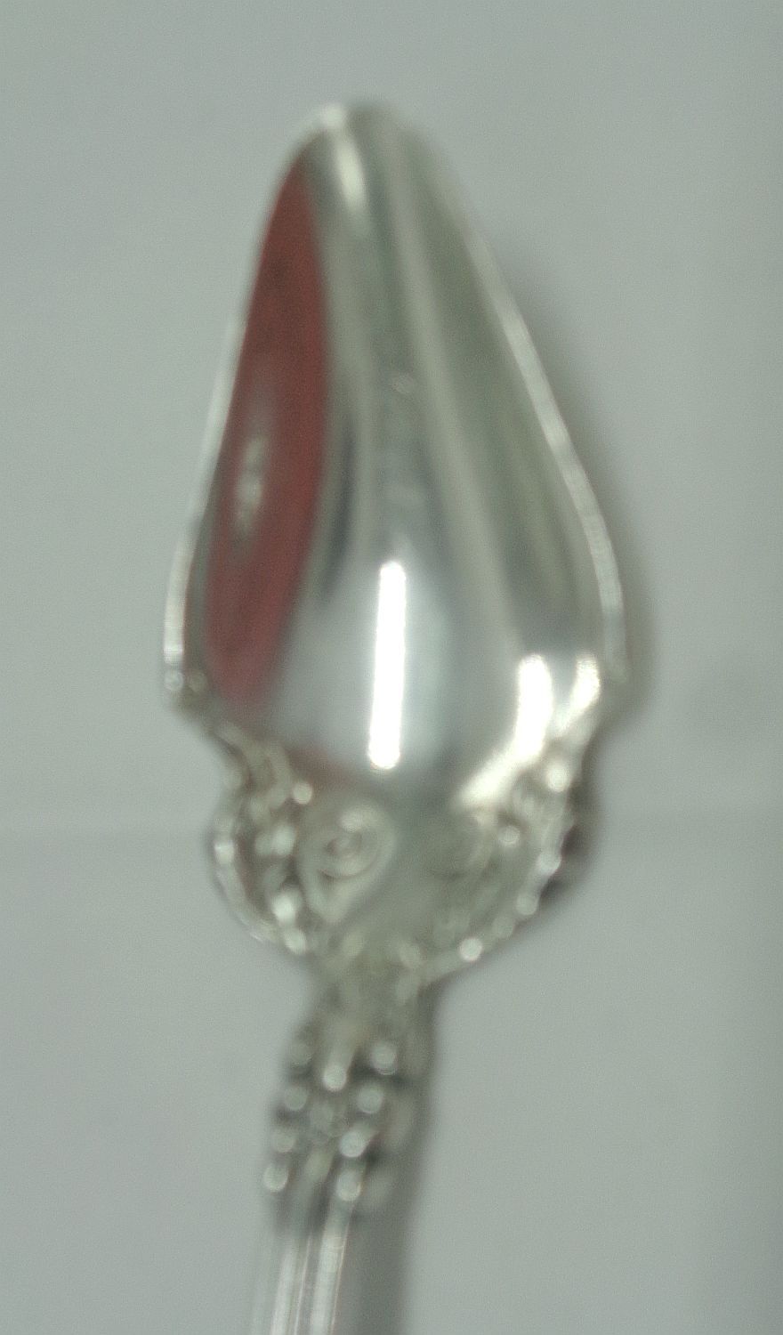Rogers CEDRIC 1906 4 ornate orange fruit spoons