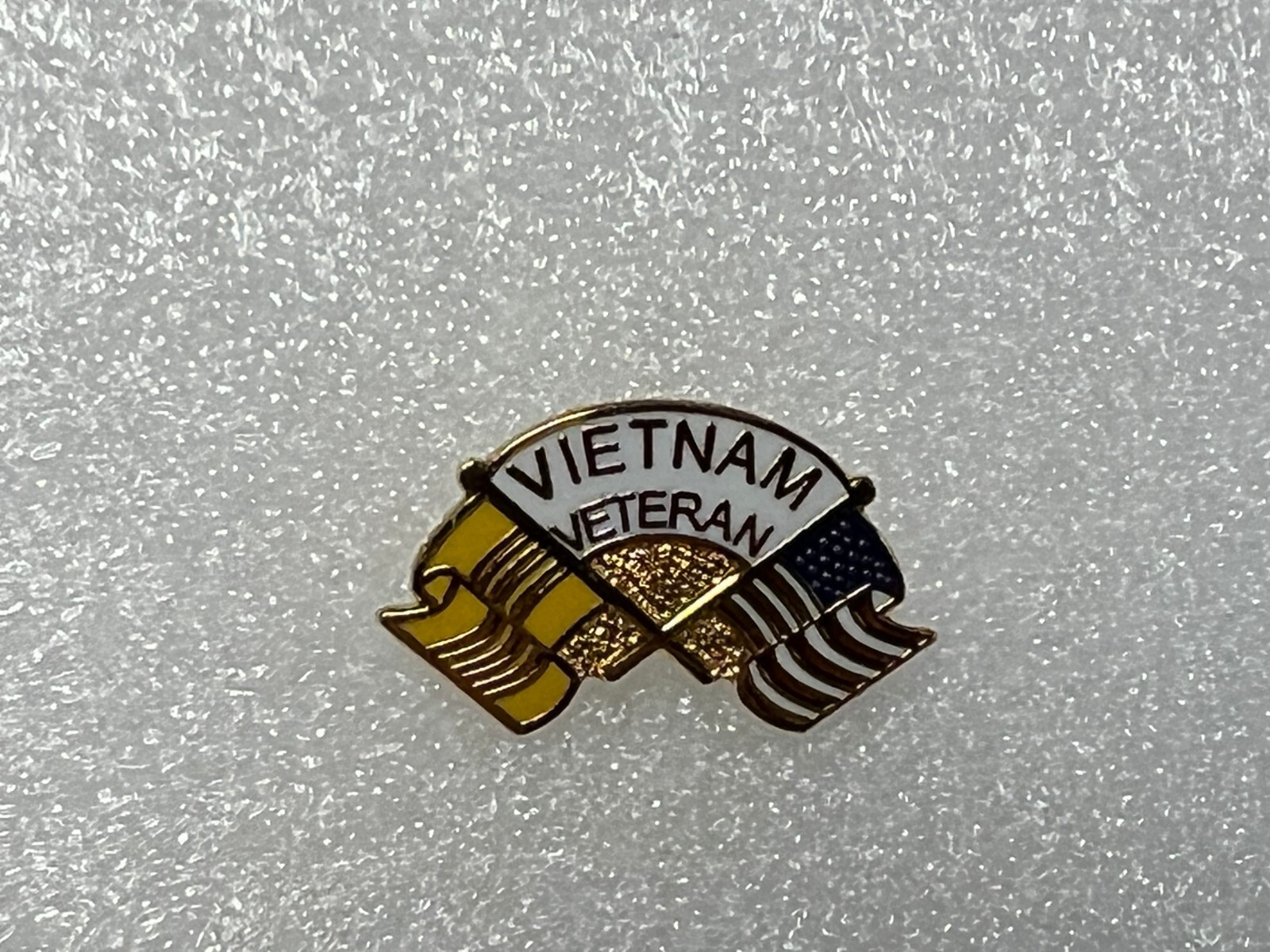 US FORCES VIETNAM VETERAN  HAT PIN MEASURES 1 INCH (HO-14114)