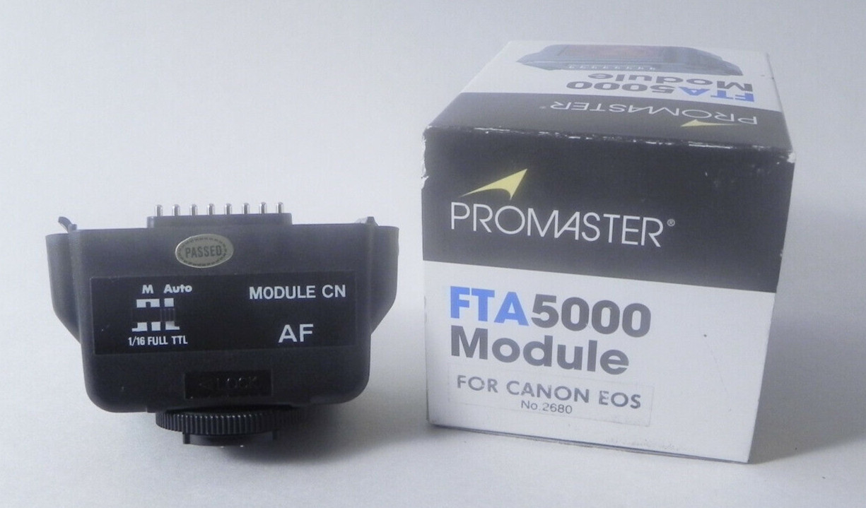 Digital Flash PRO2680 FTA 5000 Flash Module Canon EOS SLR