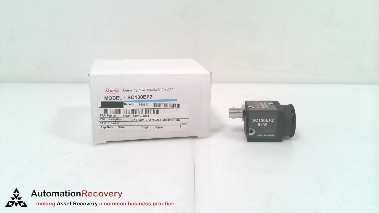 KOWA SC130EF2, CAMERA LENS MADE FOR FANUC ROBOTICS, NEW #323728