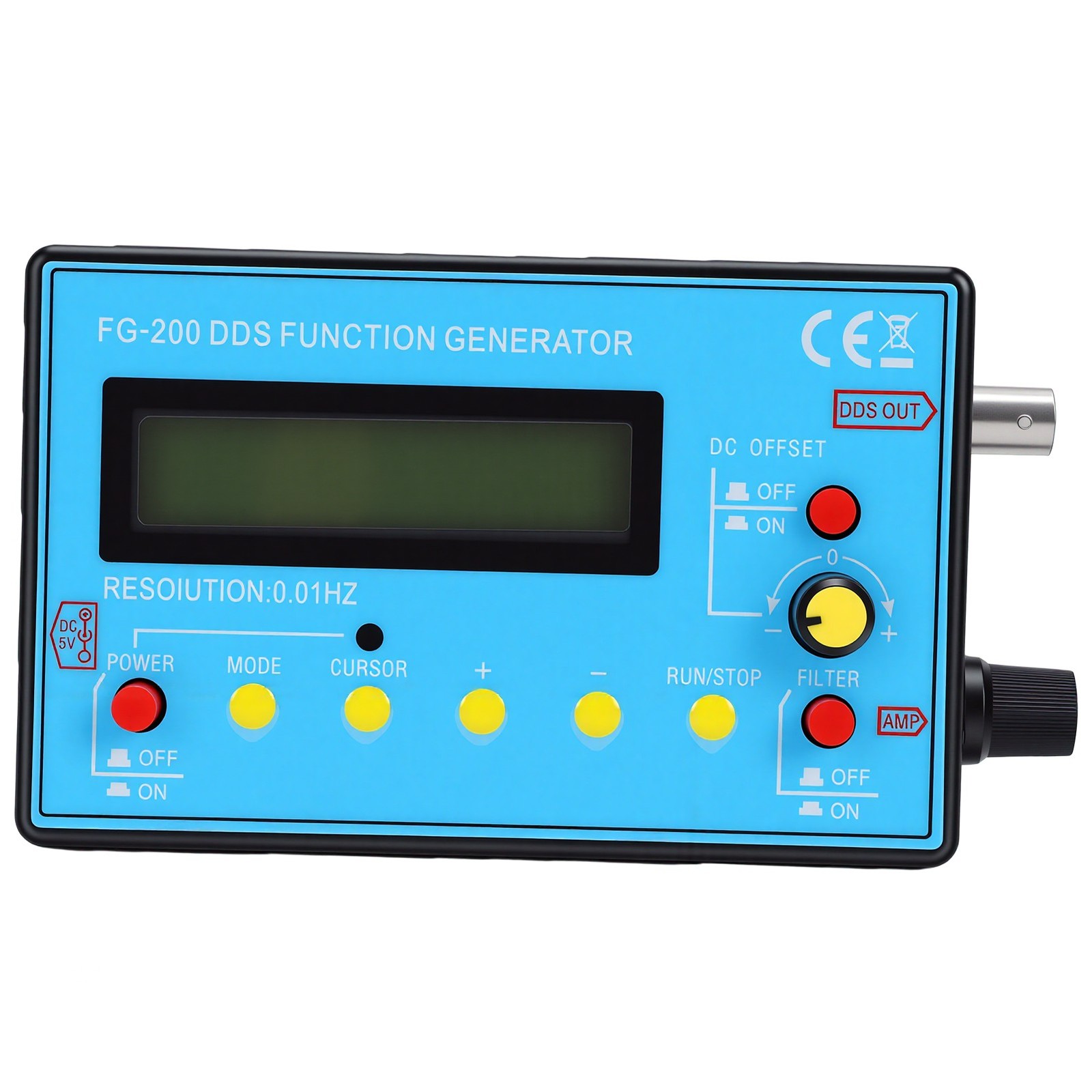 DDS Function Signal Generator Frequency Counter For Electronic Circuit Testi DSO