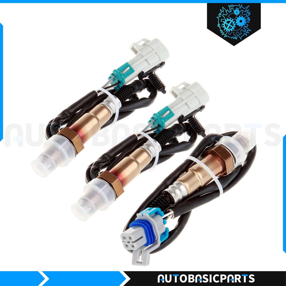 Fits 2006-2007 Chevy Impala 3.9L 3 x Upstream & Downstream Oxygen O2 02 Sensors