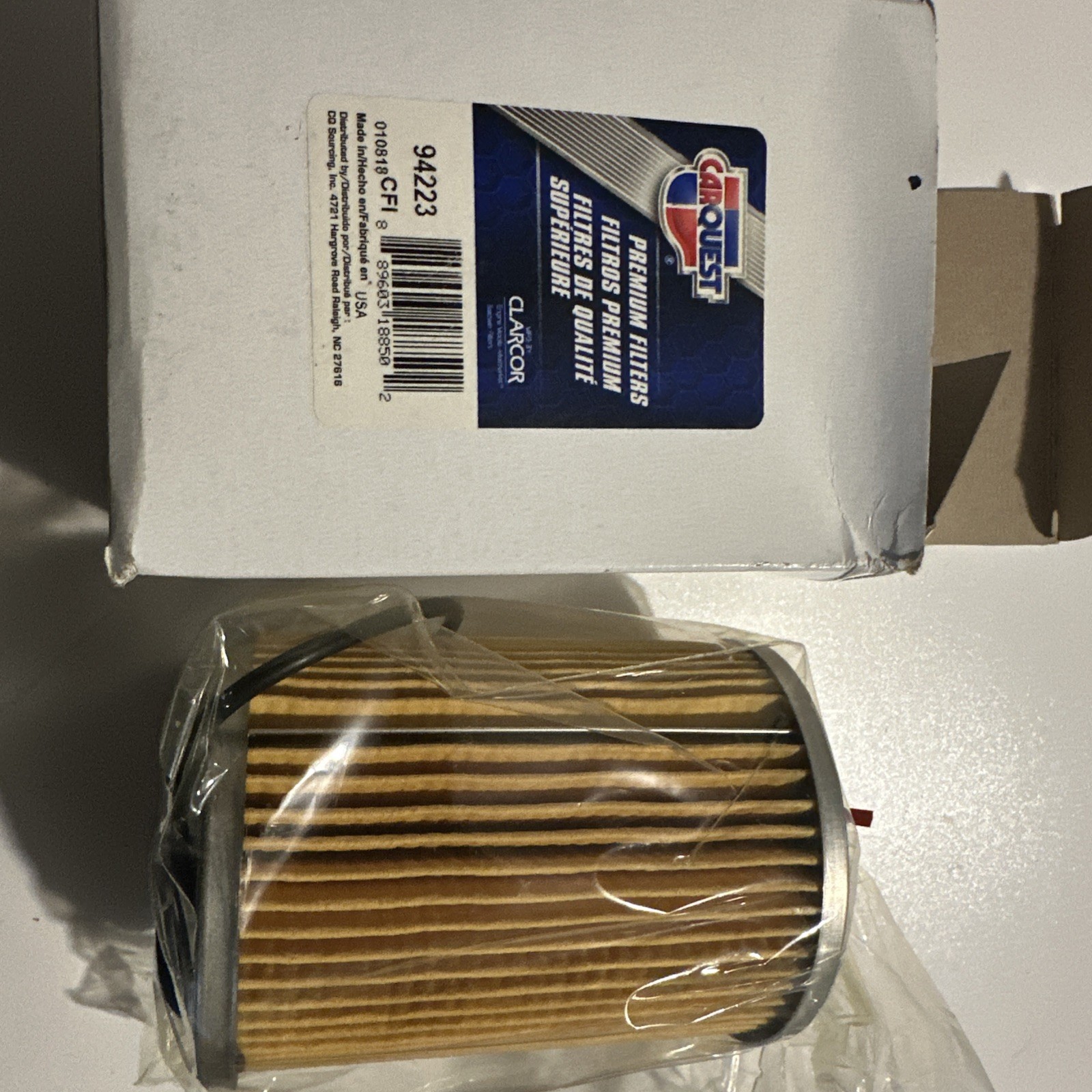 Carquest Premium  Hydraulic Filter 94223