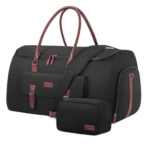 Garment Bags for Travel, 50L Carry On Garment Duffle Bag Suit Bags for Men