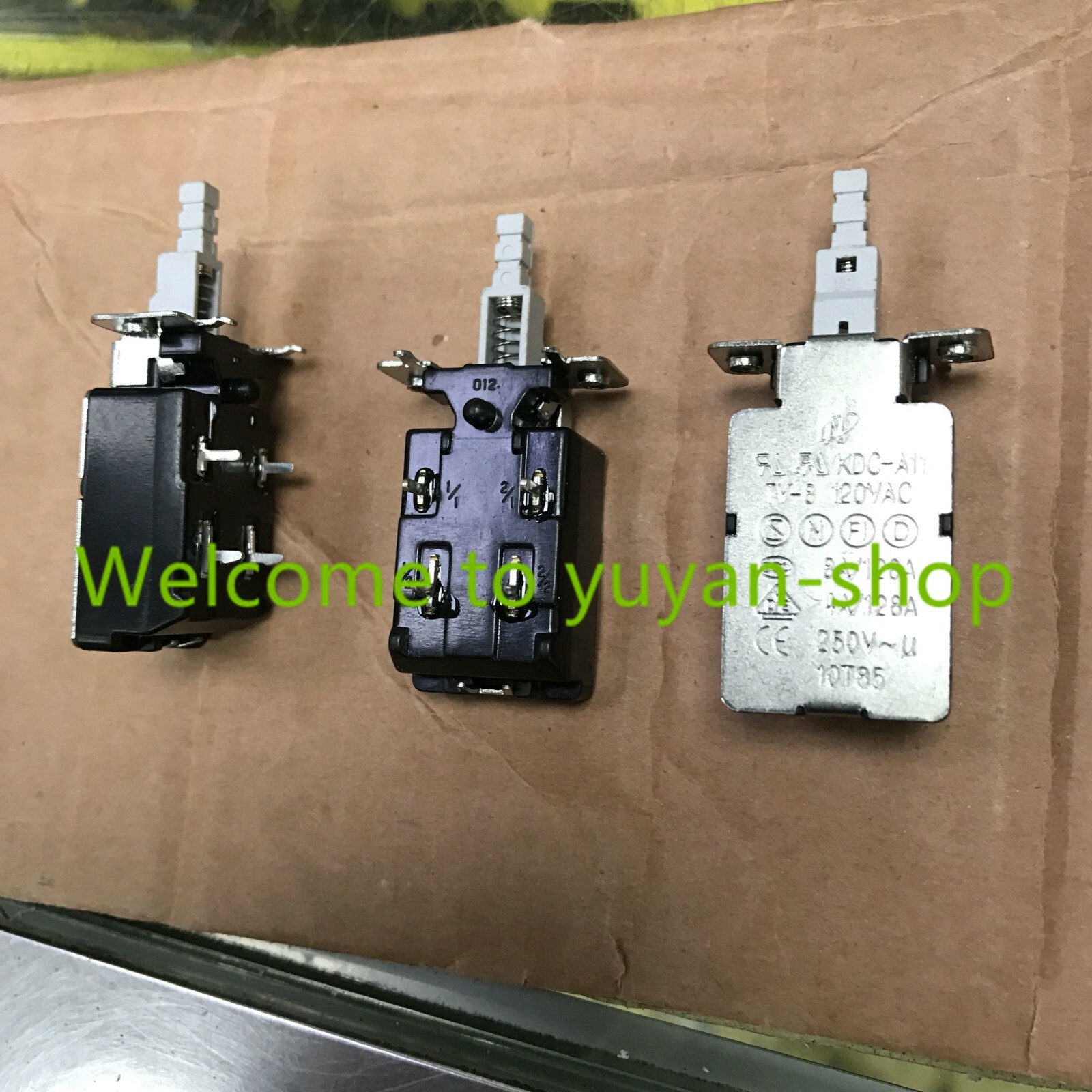 5pcs  Power Switch Self-locking    KDC-A11 8A/128A 250V TV-8