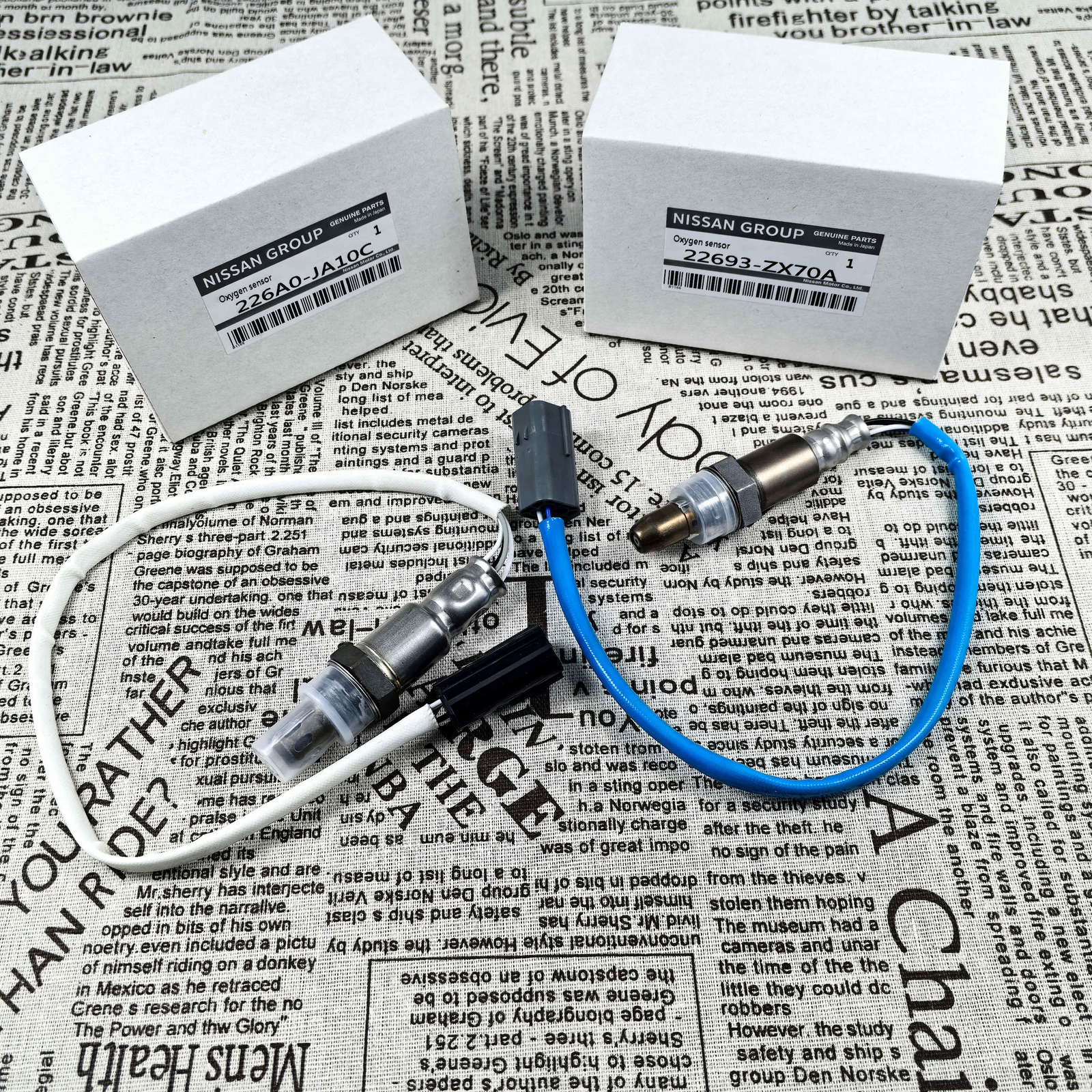 OEM 2PCS Upstream & Downstream Oxygen O2 Sensor For 2007-2013 Nissan Altima 2.5L