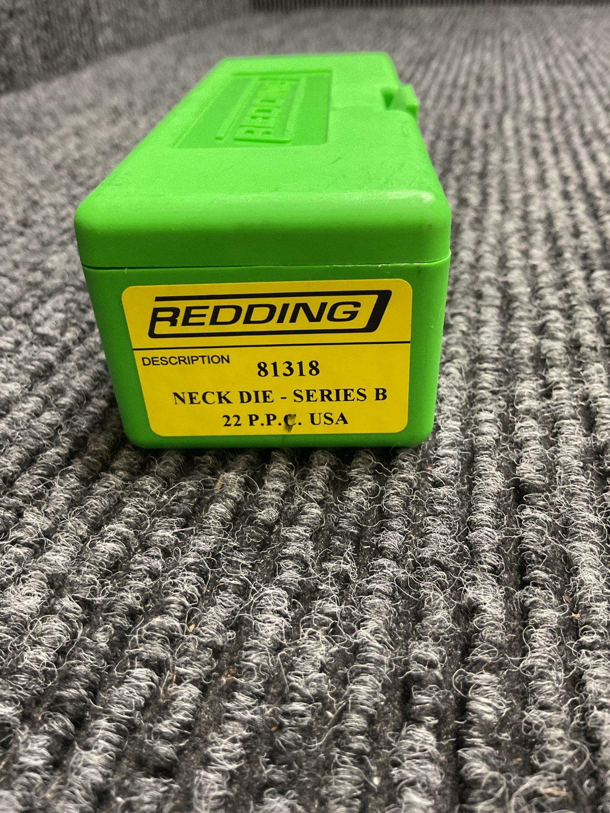 81318  REDDING NECK DIE SERIES - B 22 P.P.C. USA