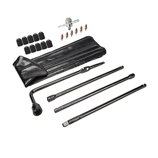 Dr.Roc Spare Tire Tool Kit with Spare Tire Jack Handle and Lug Wrench Spare