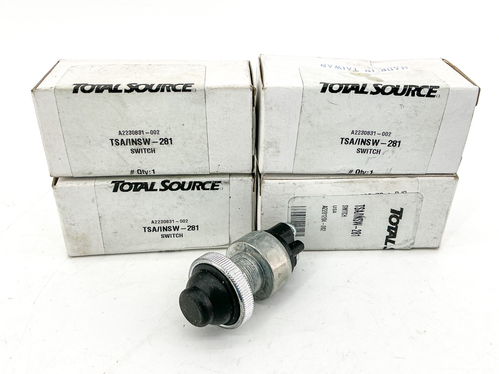 New Lot of 4 Total Source TSA/INSW-281 Switch