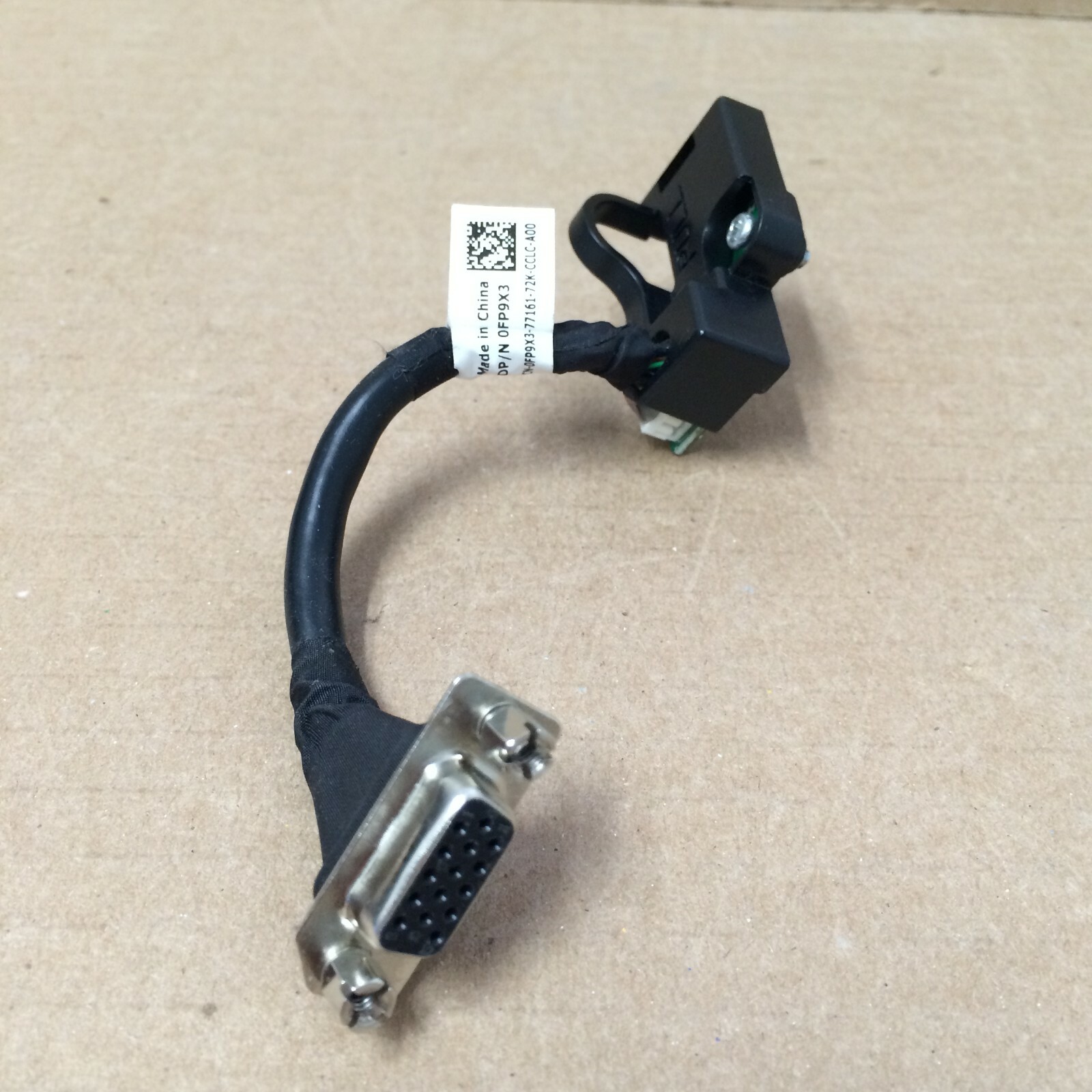 Genuine VGA Cable/Adapter 0FP9X3 FP9X3 Dell 3040 3046 3050 5040 5050 7050 Tower