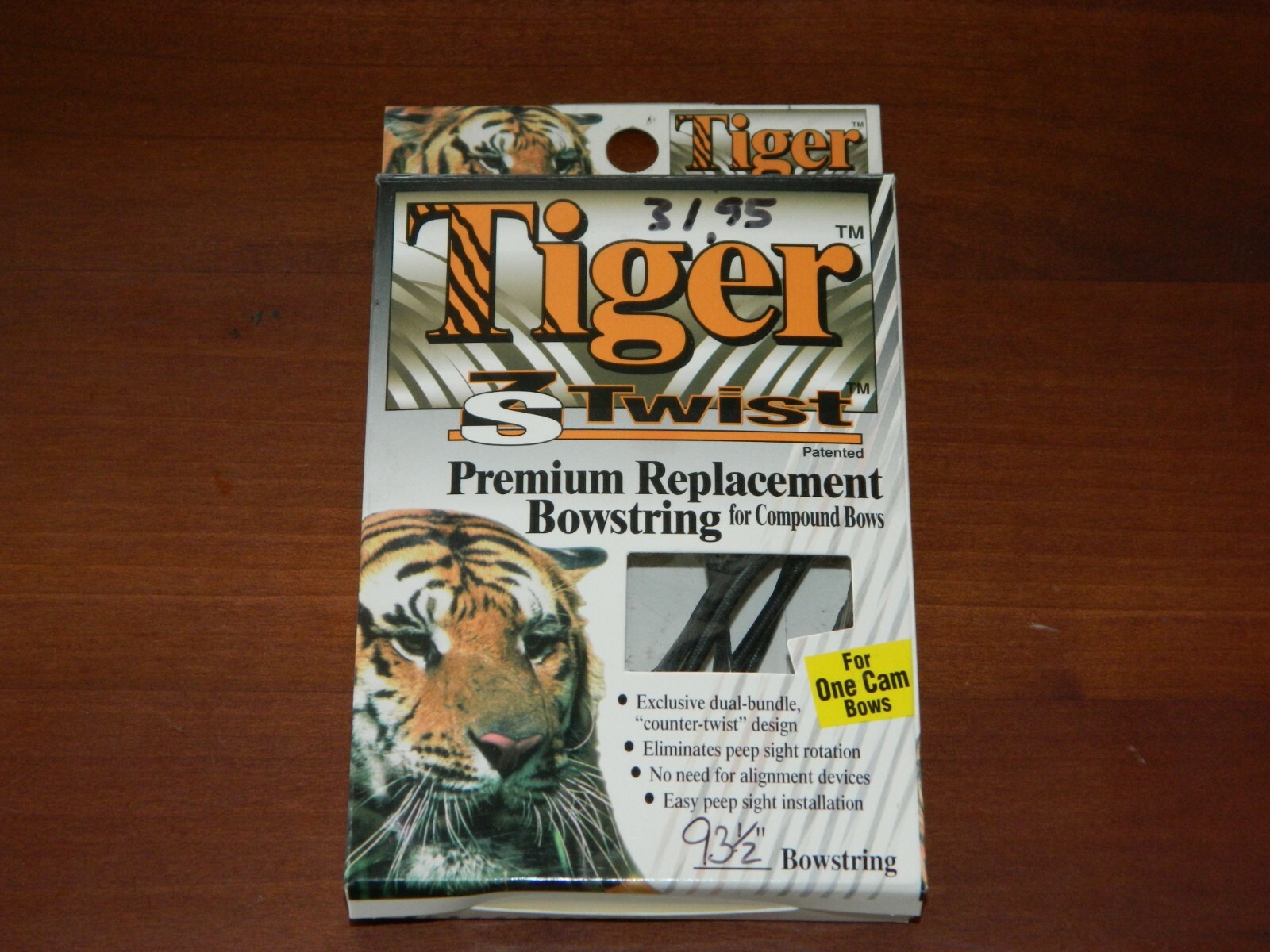 Tiger (Zebra by Mathews) One Cam Bow String- 93 and 1/2" - 93.5 inch