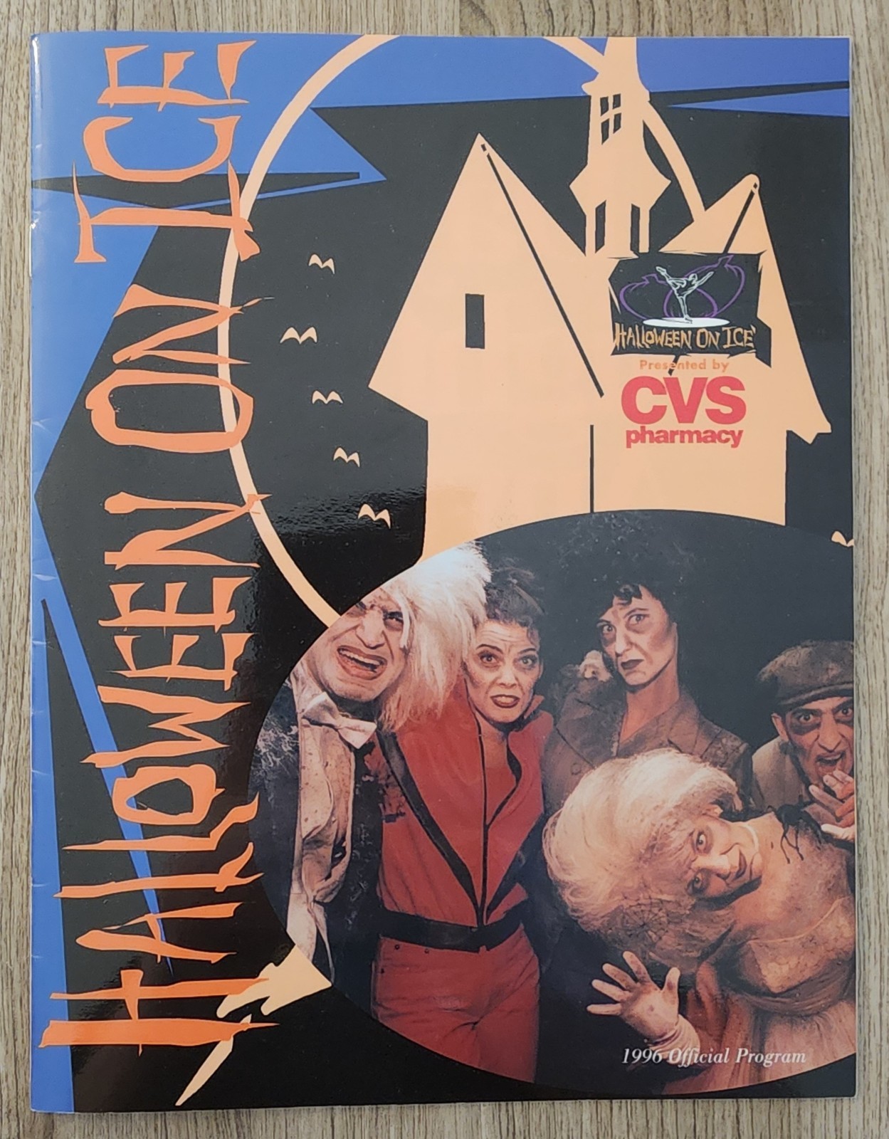 Vintage 1996 Halloween On Ice Tour Program Ice Figure Skating Nancy Kerrigan