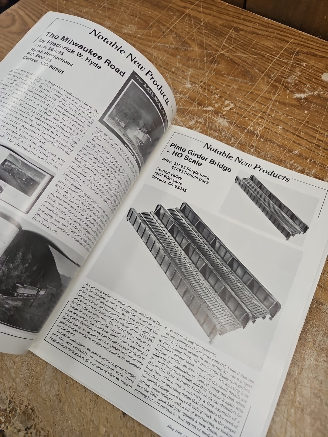 Vintage Mainline Modeler Magazine May 1991