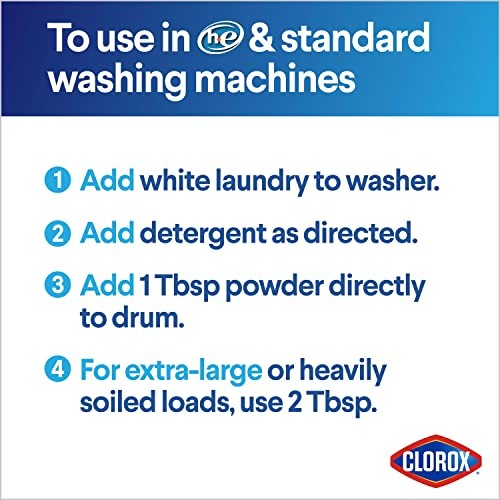 Clorox Concentrated Bleach Powder, 21.1 oz Ounce (Pack of 1)