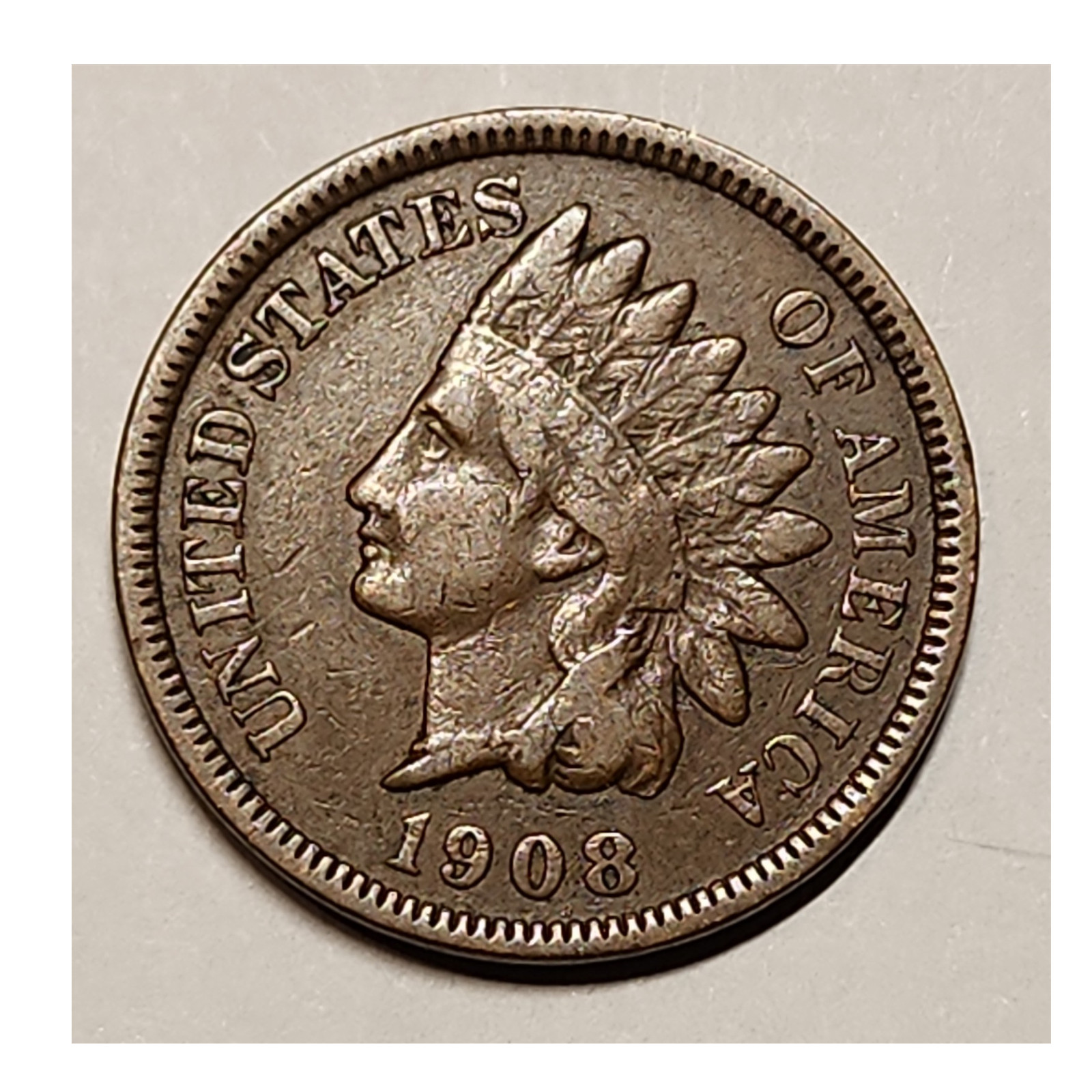 1908 Indian Head 1C~XF Cond~FAST FREE SHIPPING #1