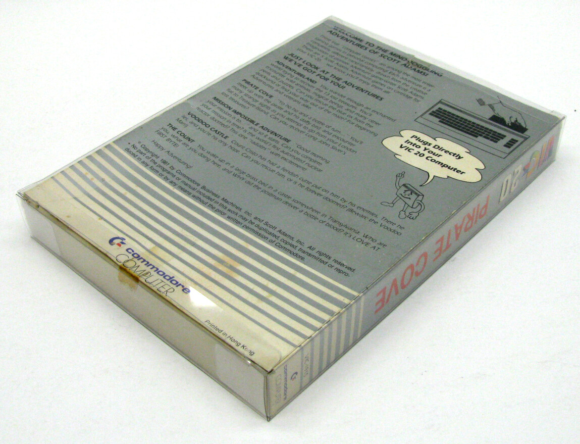 5X COMMODORE VIC 20 CIB CARTRIDGE BOX - CLEAR PROTECTIVE BOX PROTECTOR SLEEVE