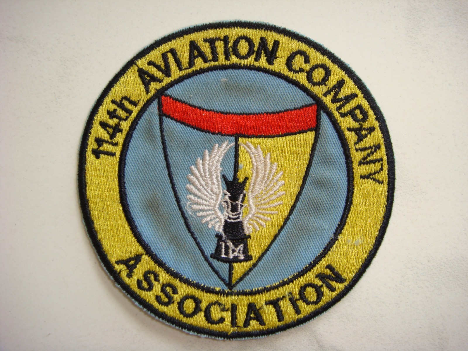 US 114th AVIATION Co. ASSOCIATION KNIGHTS OF THE AIR, VIETNAM WAR PATCH