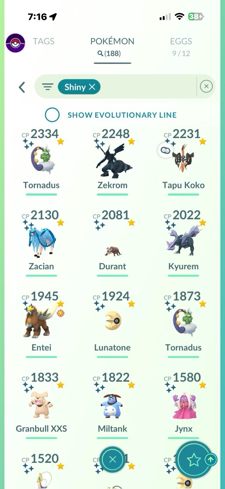 Pokémon GO Level 72 Game Account Legendary Shiny Pokémon ID DayWalker5150