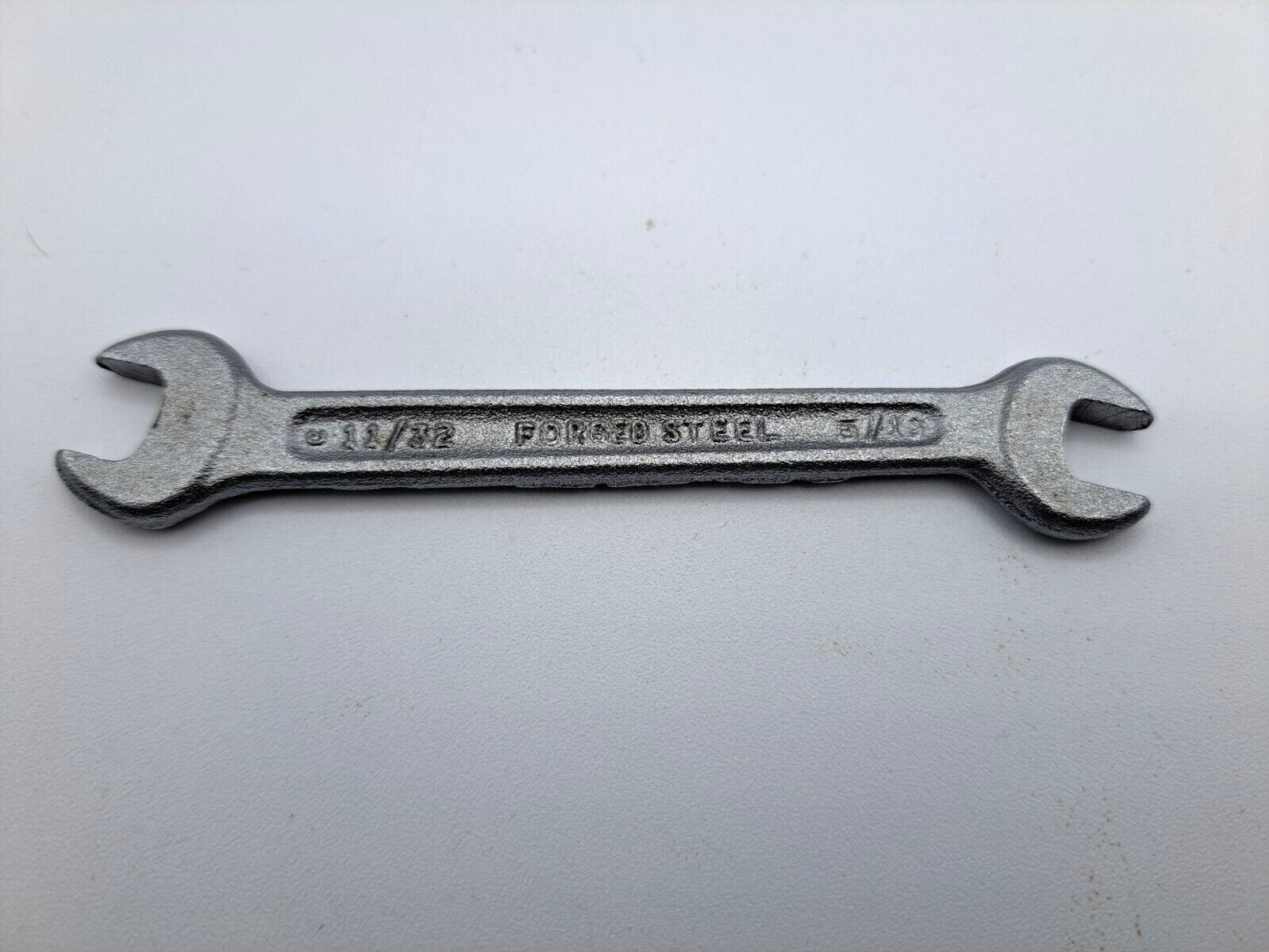Vintage Forged Steel 5/16 x 11/32 Open End Wrench, Made in USA