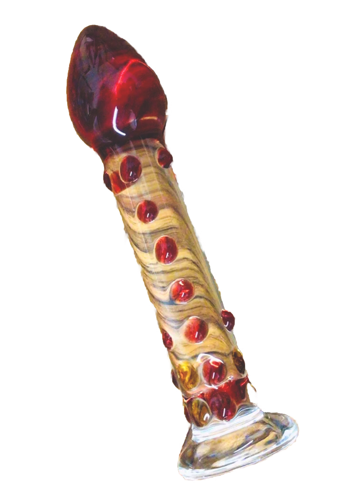 Glass Wand Massager Dildo Pleasure Masturbation Float Play-time Sex Toys Women