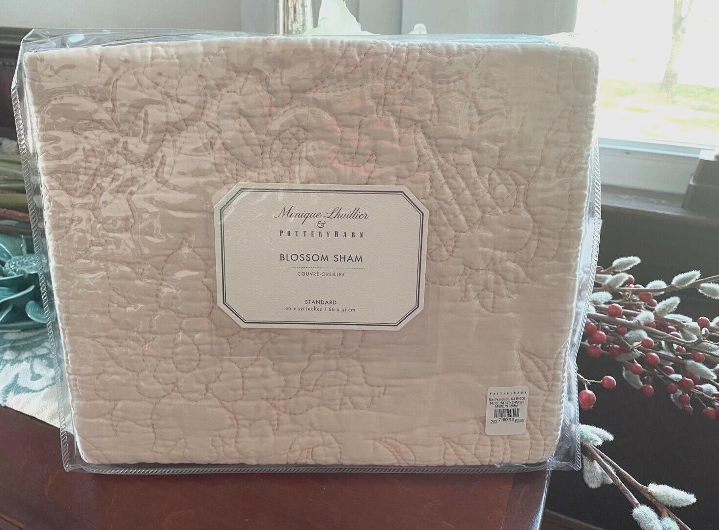 Pottery Barn holiday MONIQUE LHUILLIER BLOSSOM pillow SHAM Disney wedding 1