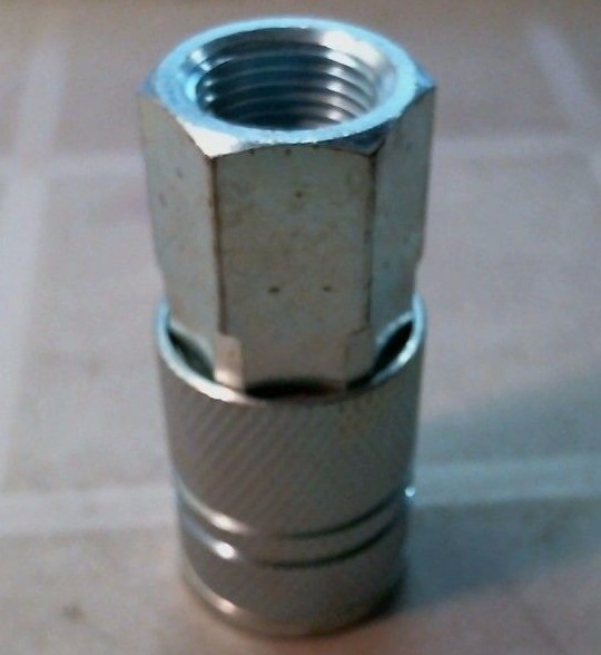 Tru-Flate 13-536 Coupler 3/8" x 3/8" FNPT, FREE SHIPPING