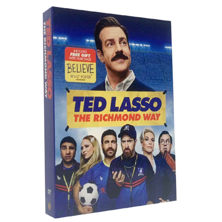 For Ted Lasso Season 1-3 (7-disc DVD, Box Set) Sealed & New Free Shipping
