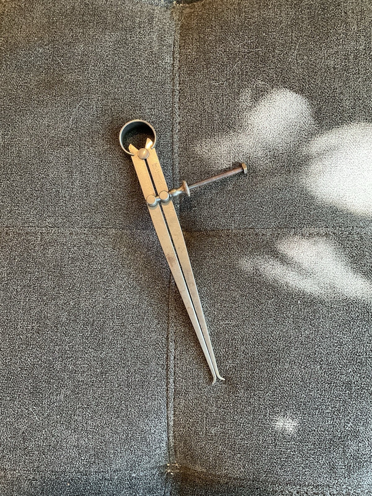 EUC Vintage L.S. Starrett Bow Spring Inside Caliper