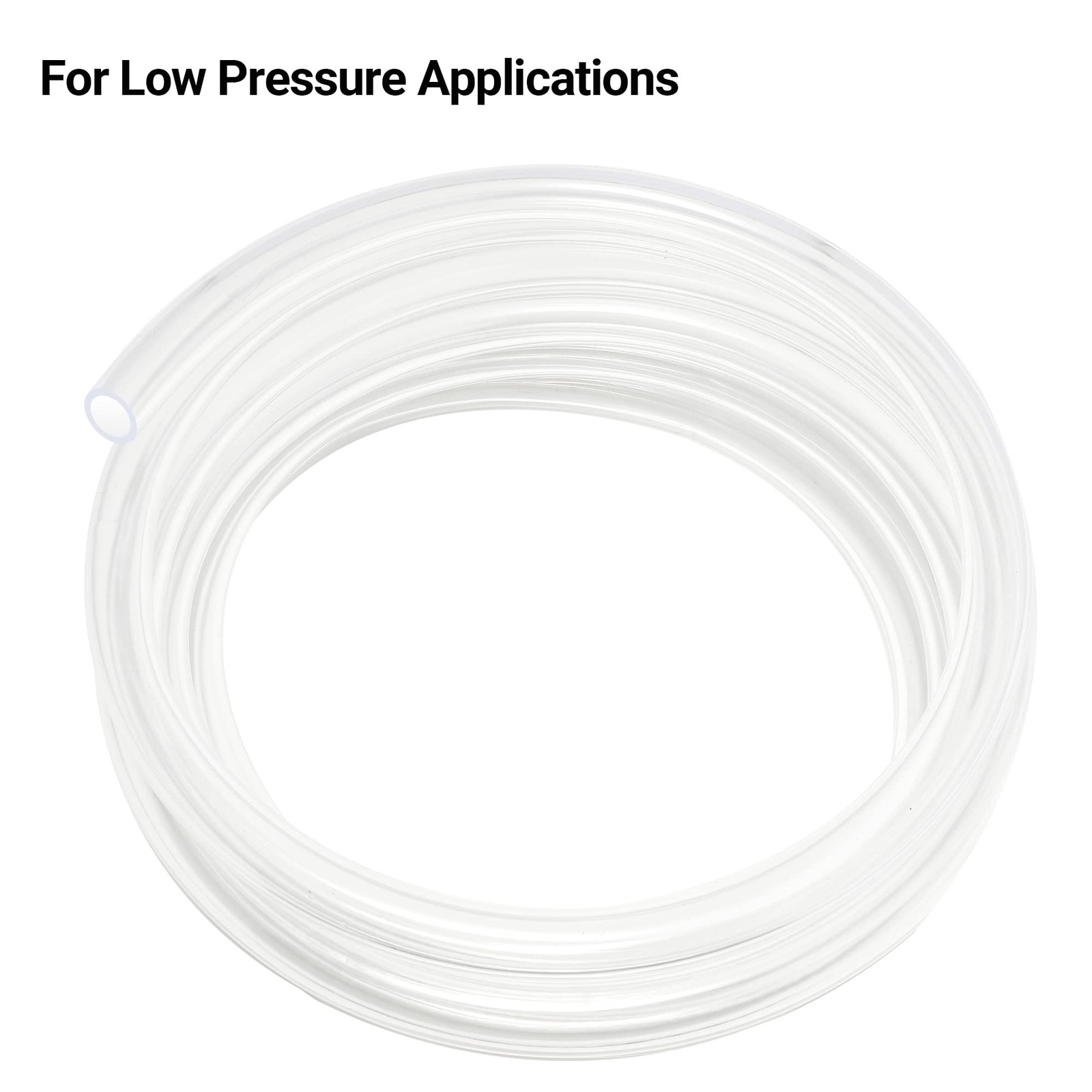 Clear Vinyl Tubing 3/4" ID × 1" OD -10 Ft 30PSI,Flexible Plastic 3/4'',