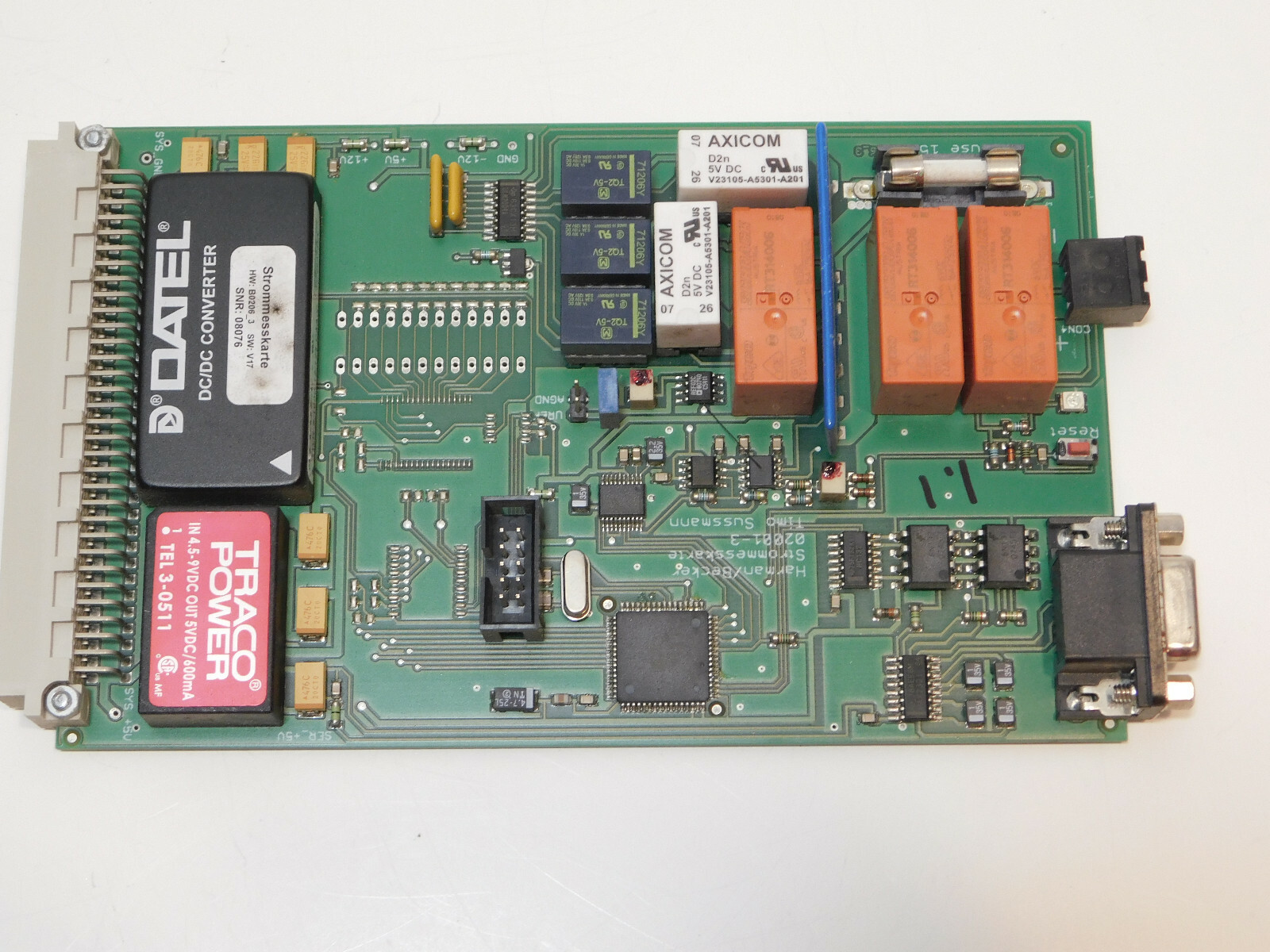 Harman Becker Strommesskarte 02001-3 B0206_3 PCB Card /  Board