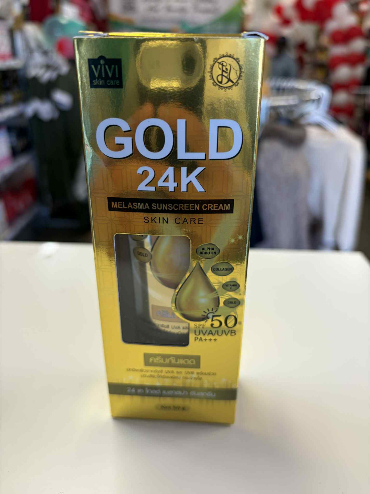 Gold 24K Melasma Sunscreen Cream