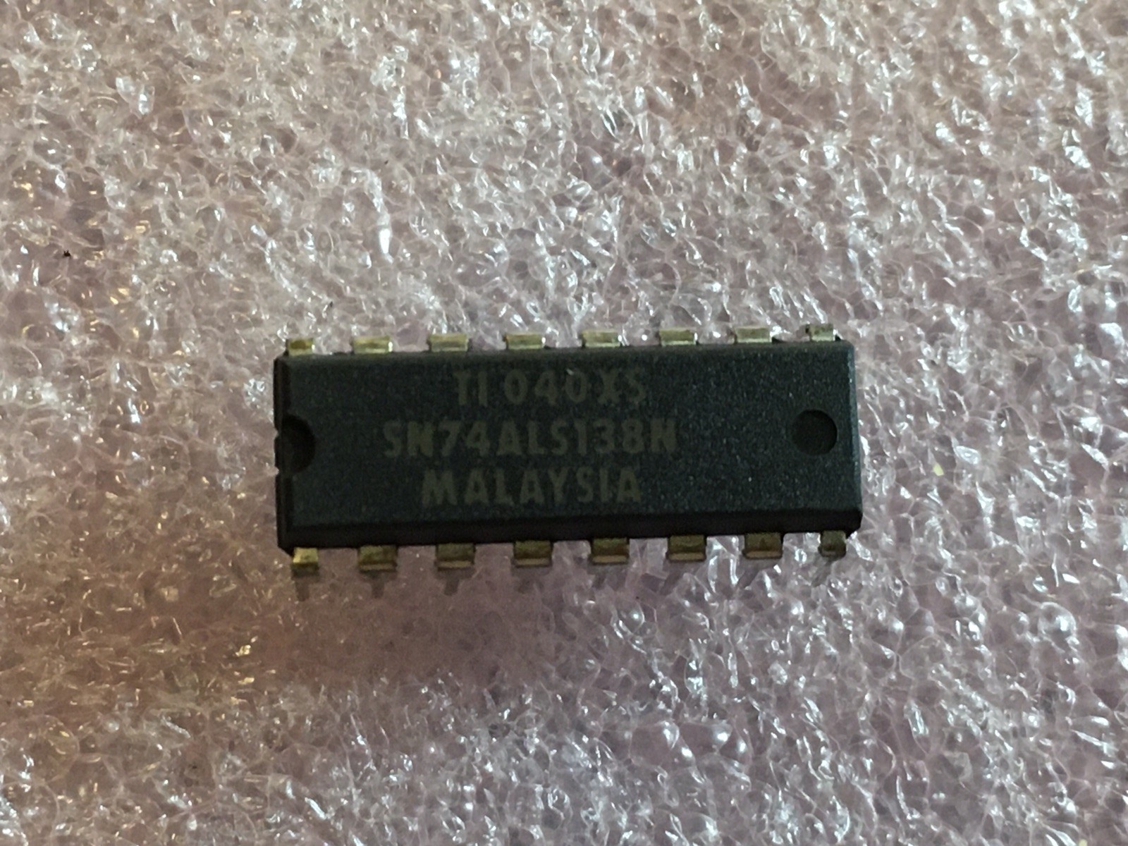 SN74ALS138N/DM74ALS138N IC 3-TO 8-LINE DEMUX/DECODE 16-PIN DIP TI/NSC (LOT OF 5)