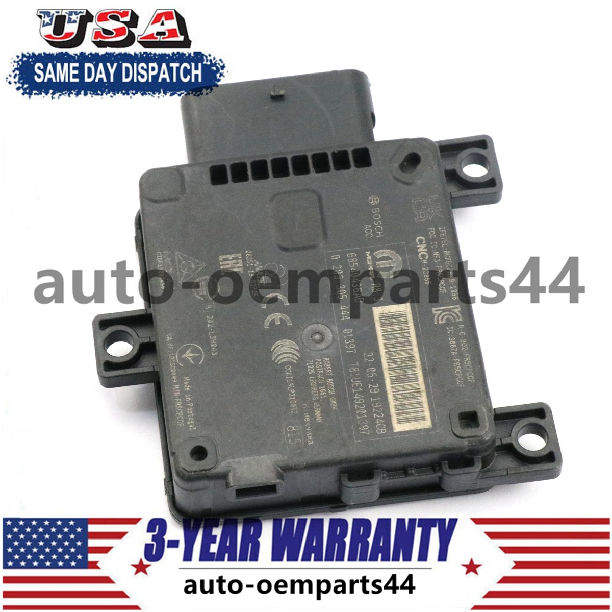 OEM Adaptive Speed Control Module Radar Sensor 68540436Ad for 2020-2023 Chrysler