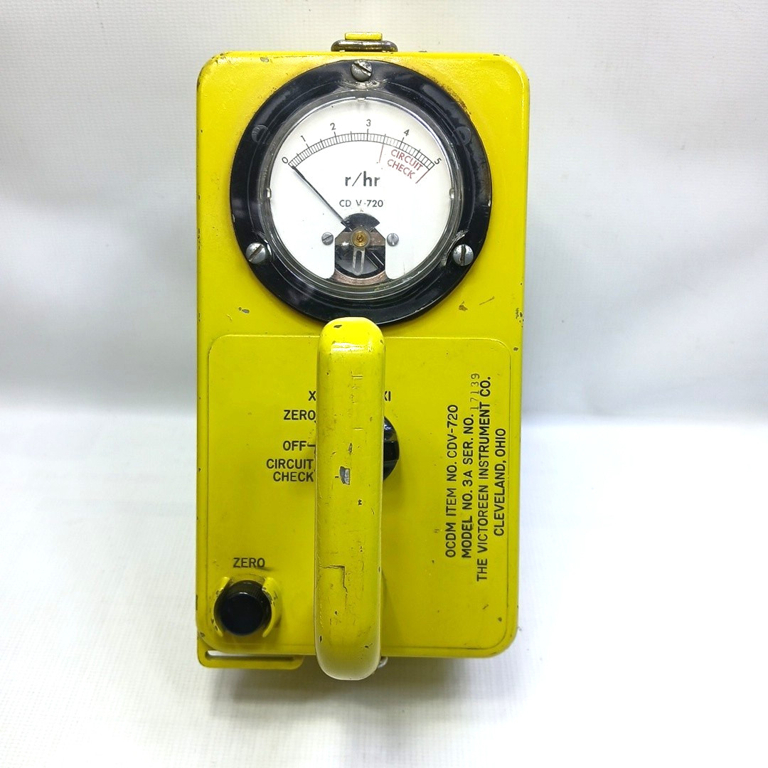 Victoreen Geiger Counter CDV-720 UNTESTED Radiation Detector