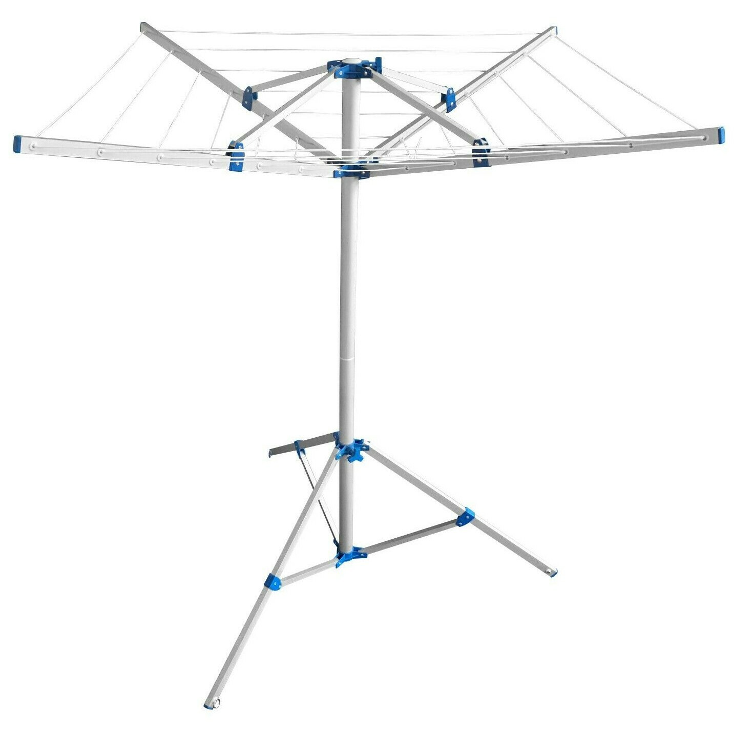 CAMPING CLOTHESLINE WITH GROUND PEGS & CARRY BAG CLOTHES LINE CARAVAN CAMPING