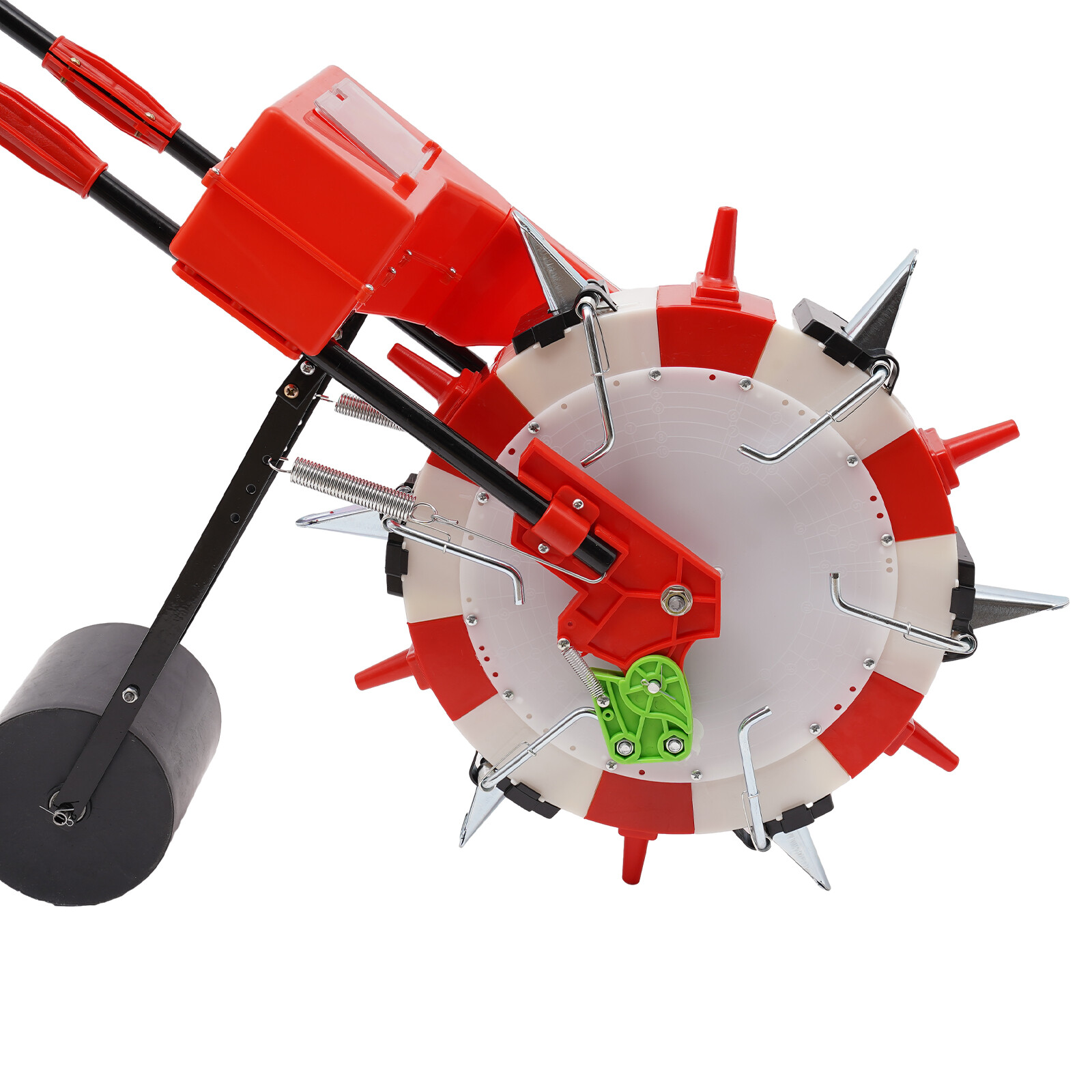 Precision Manual Seeder Garden Seed Planter Spreader Hand-Push Roller Seeder~