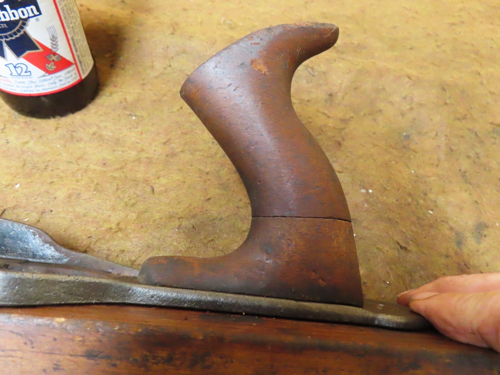 Fulton Wood Bott Plane handle Assy(ONLY)2-1/8",Frog,Stanley Md~AVG+🤠🤠F9.5.24
