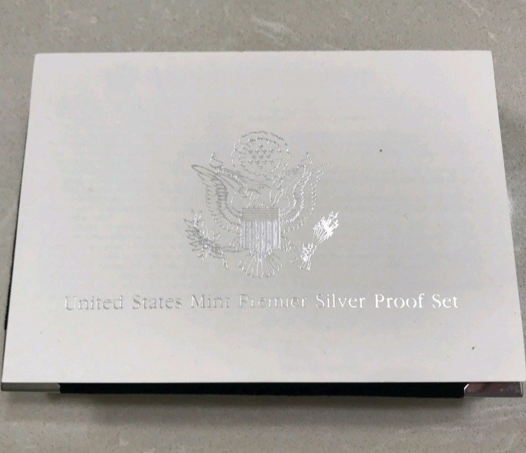 1998-S SILVER Proof Set with original U.S. Mint box and COA