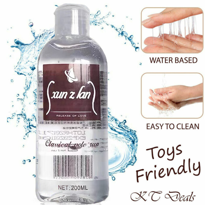 Lube Personal Lubricant Water Based Long Lasting Sex-Lubricant for Women & Men