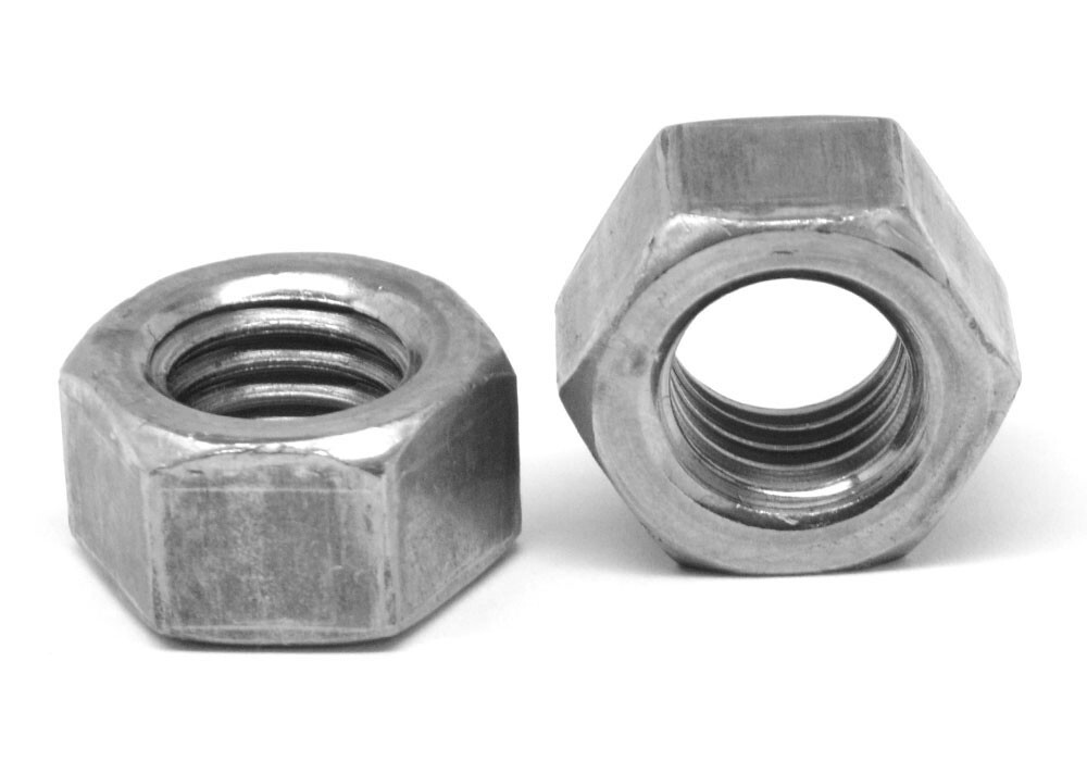3/8"-16 Coarse Thread Grade 5 Finished Hex Nut Plain Finish
