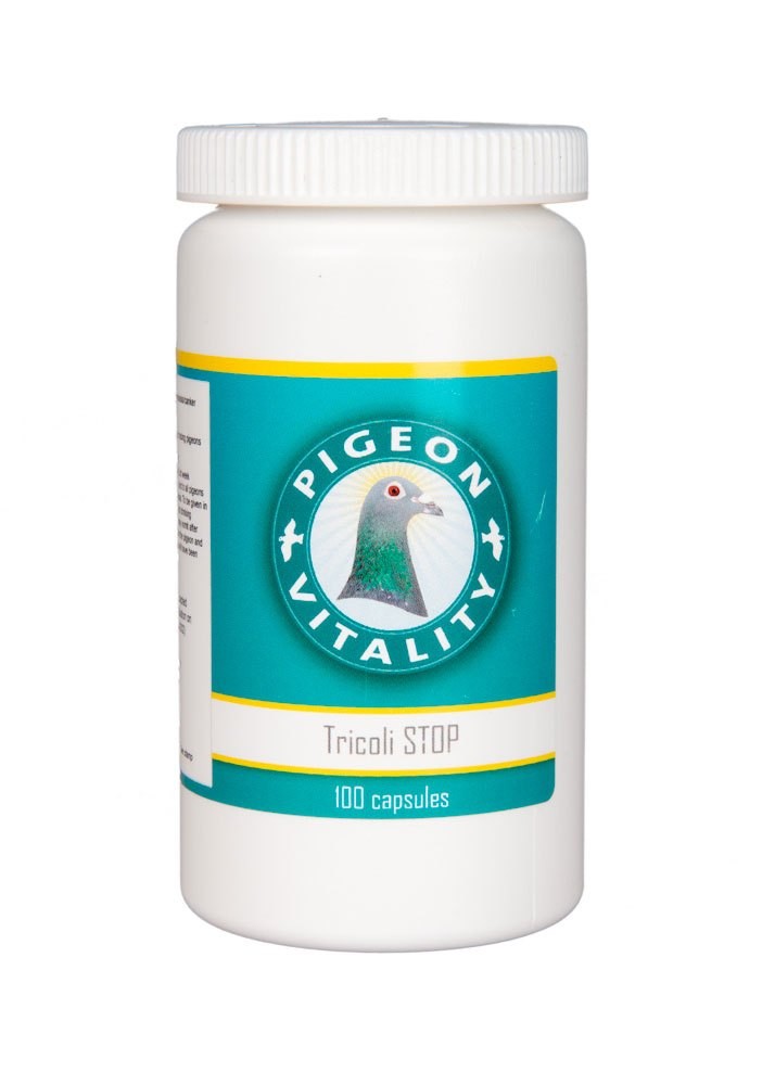 Tricoli-STOP 100 Caps - E-Coli - Trichomonas - by Pigeon Vitality