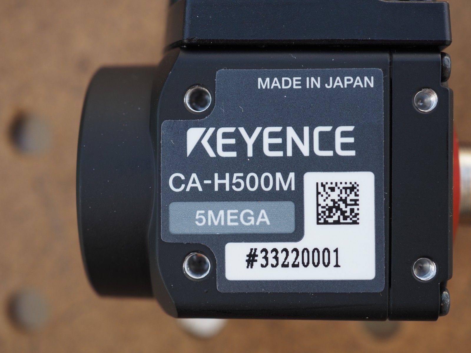 KEYENCE CA-H500M 5MP VISION SYSTEM CAMERA INDUSTRIAL